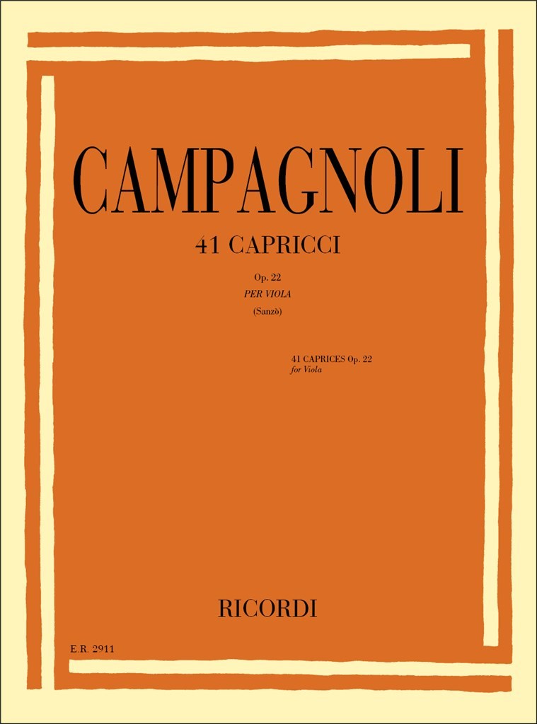 41 Capricci Op. 22